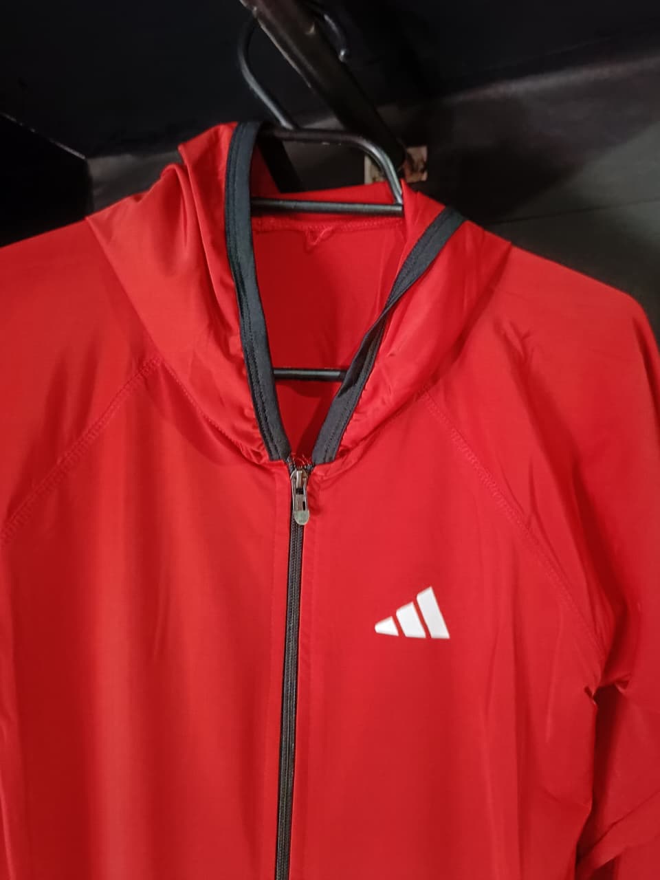 ADIDAS MEN RED JACKET